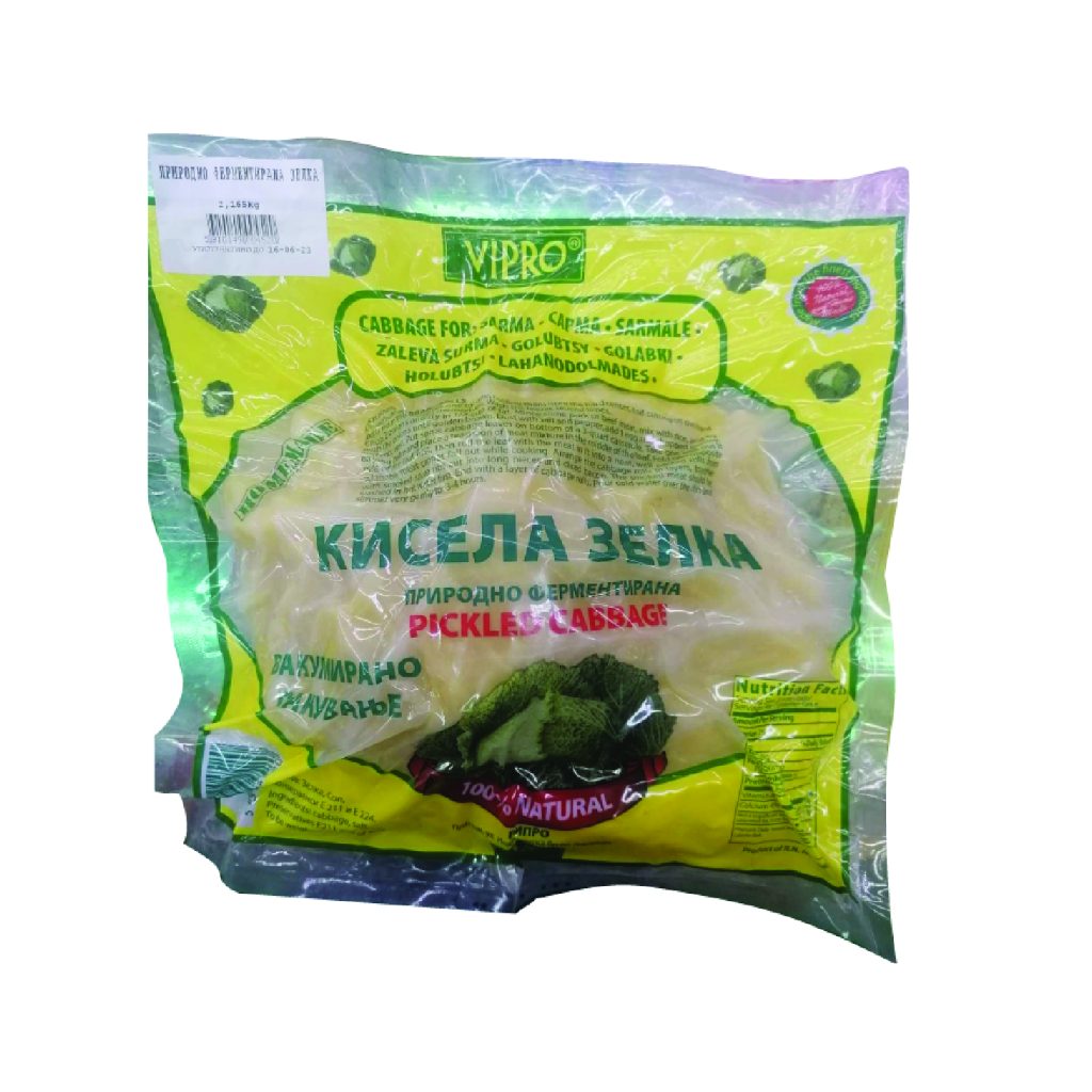 Vipro - Зелка глава 1kg вакум - Маркет Online