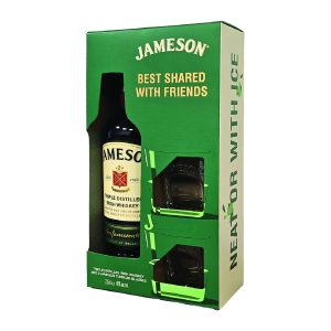 Jameson - Сет ирско виски со чаши 0.7l
