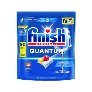Finish Quantum All in One - Таблети за машинско миење садови лимон 90/1