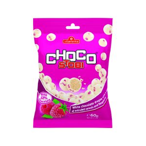 Vitaminka – Чоко стоби малина и бела чоколада 60g