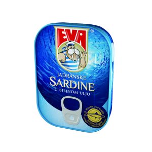 Eva - Сардина плава риба во растително масло 95g