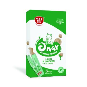 T.A.F Pets Onar – Крем закуска за мачки јагнешко и пилешко 70g