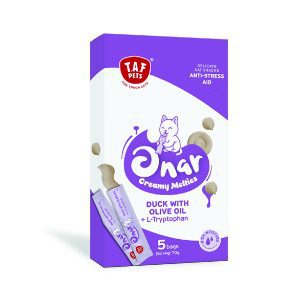 T.A.F Pets Onar – Крем закуска за мачки патка со маслиново масло 70g