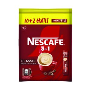 Nescafe Classic – Инстант кафе 3 во 1 кеса 10+2х15.5g