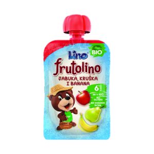 Lino Frutolino - Каша јаболко, круша и банана 100g