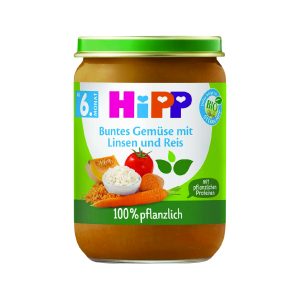 Hipp – Каша мешан зеленчук, леќа и ориз 190g