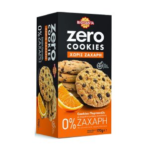 Zero Cookies - Колачи со портокал без шеќер 170g