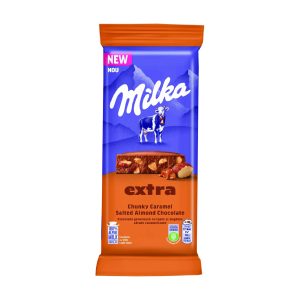 Milka Extra - Чоколада солена карамела и бадем 190g