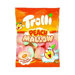 Trolli – Гумени бонбони манчмалоу праска 150g
