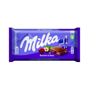 Milka - Чоколада со грозје и лешник 90g