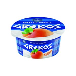 Grekos - Овошен јогурт кајсија 150g