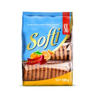 Swisslion Softi – Бисквит портокал 3x100g