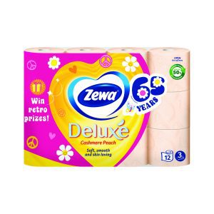 Zewa Cashmere Peach – Тоалетна хартија 3 слојна 12/1