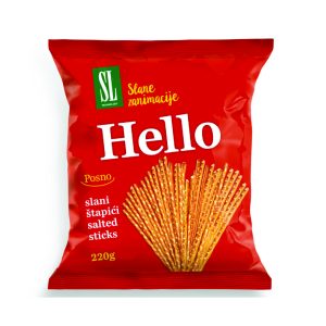Swisslion Hello - Солени стапчиња 220g