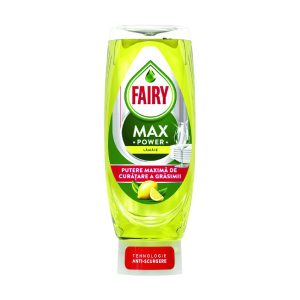 Fairy Max Power - Детергент за рачно миење садови лимон 545ml