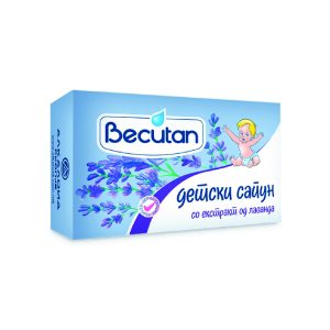 Becutan – Детски сапун лаванда 90g