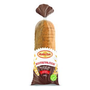 Жито Лукс - Леб интегрален на парчиња 470g