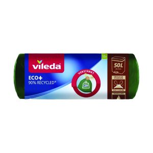 Vileda Eco - Вреќи за ѓубре 50l 12/1