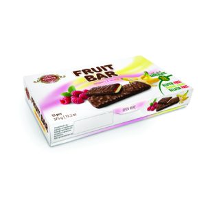 Evropa Fruit Bar - Чоколаден десерт од мaлина и банана 375g