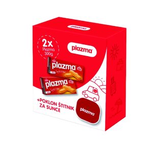Plazma – Сет бисквит кекс 2х300g + штитник за сонце
