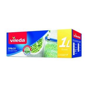 Vileda Zip & Go - Кеси за замрзнување 1l 15/1