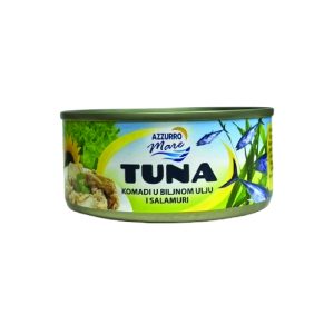 Azzurro Mare - Туна парчиња во масло 160g