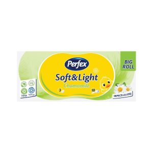 Perfex Soft & Light – Тоалетна хартија камилица 3сл. 10/1