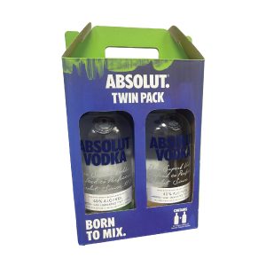 Absolut Twin Pack - Сет водка 2x0.7l